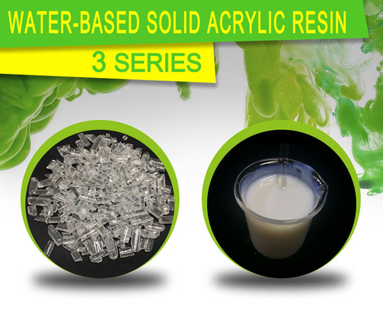 Water based acrylic resin