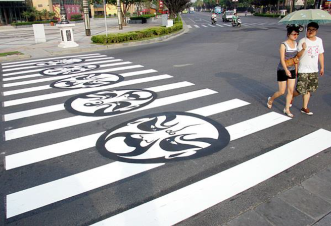 road marking