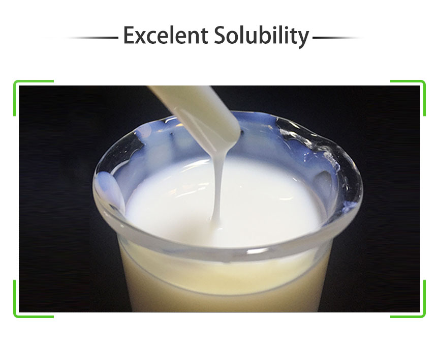 excelent solubility of Styrene Acrylic