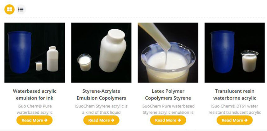 styrene acrylic emulsion