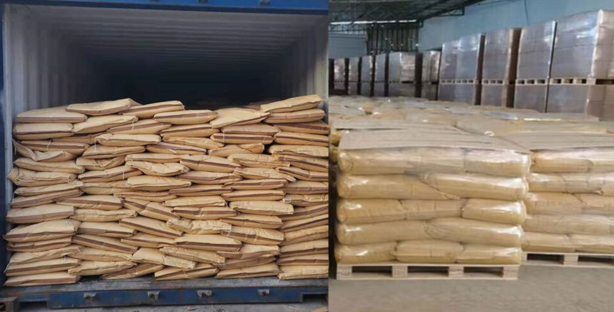 Package of POLYVINYL ALCOHOL FIBER