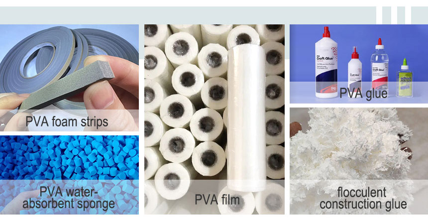 Polyvinyl Alcohol PVOH uses