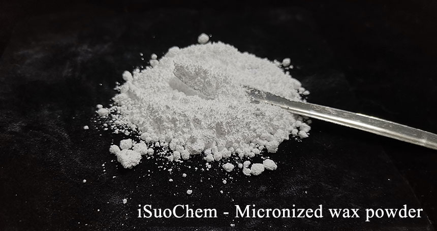 Micronized wax powder