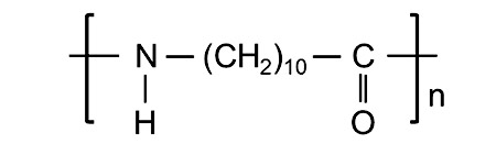 Structural Formula of PA11