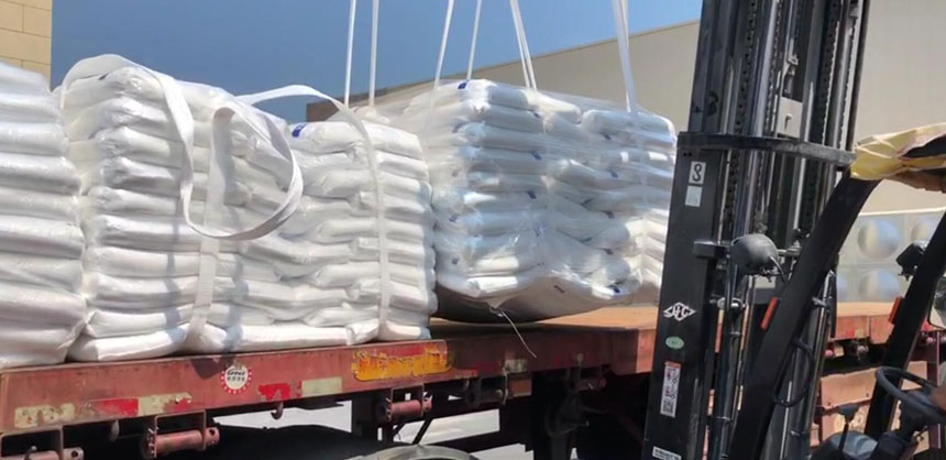 EVA valve bags for road marking paint