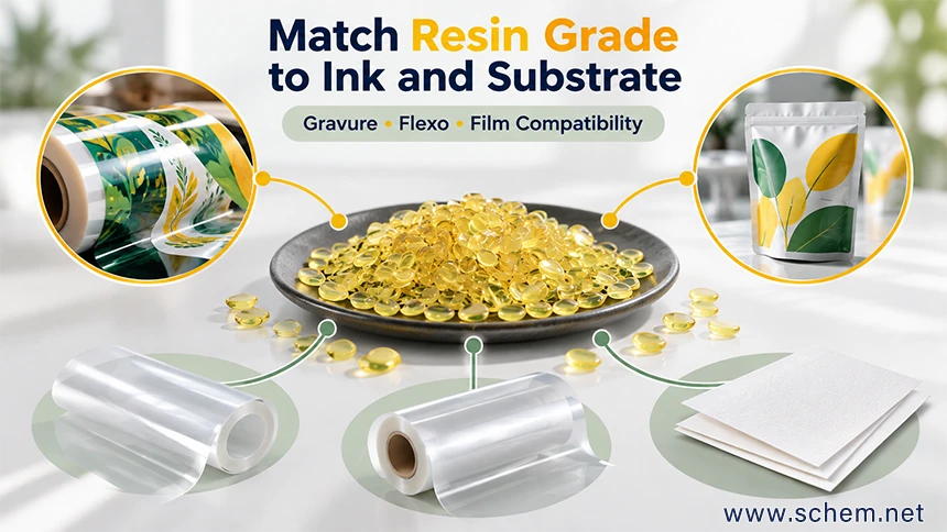 Match Resin Grade Ink Substrate