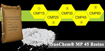 What is the characteristics of MP 45 CMP45 Resin?