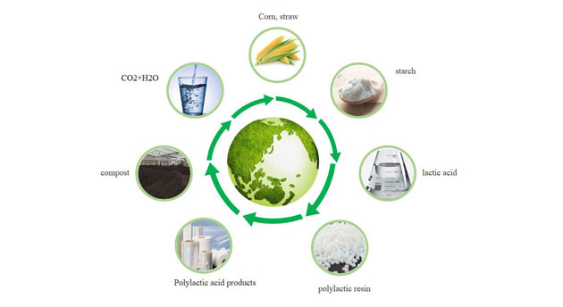 Biodegradable material polylactic acid will be the trend