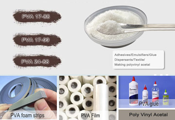 How many classifications of polyvinyl alcohol are there? represents what?