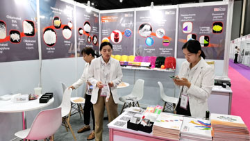 The opening day of the Thailand Coatings Show 2023